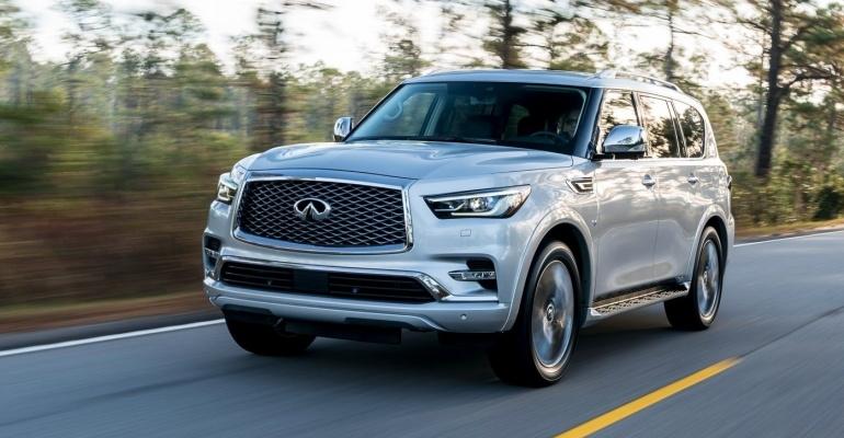 Ремонт карданных валов Infiniti QX80
