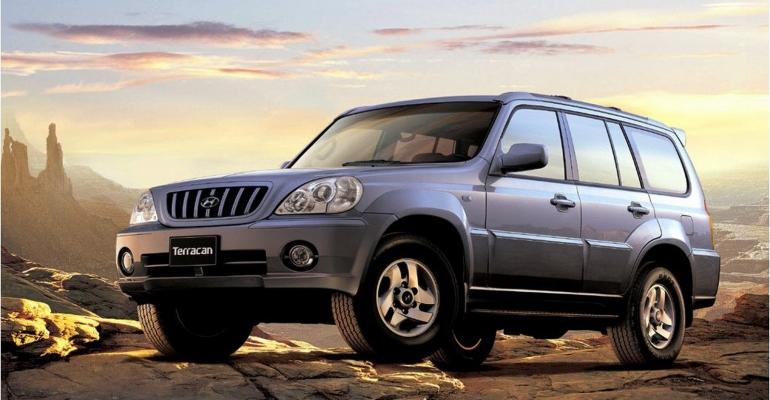Ремонт карданных валов Hyundai Terracan