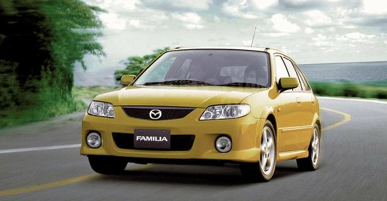 Ремонт карданных валов Mazda Familia
