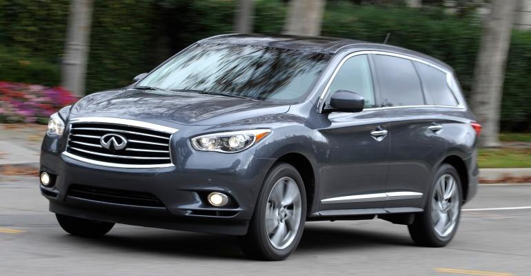 Ремонт карданных валов Infiniti JX