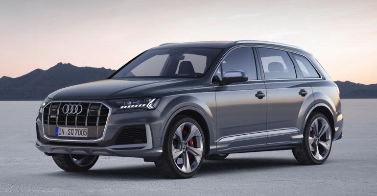 Ремонт карданных валов Audi SQ7