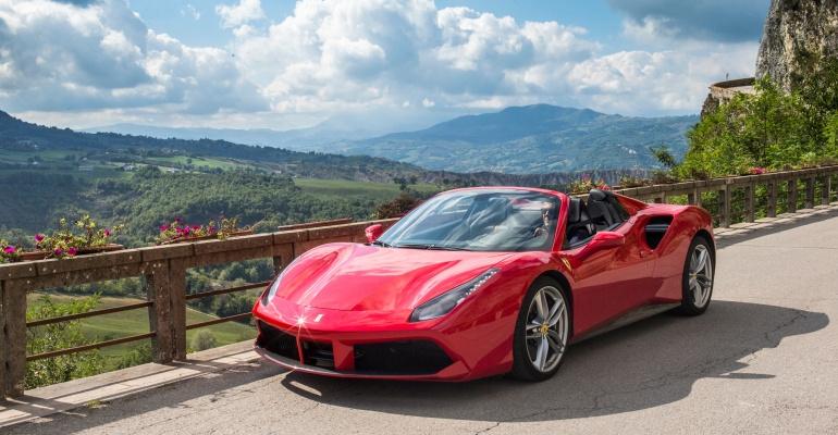 Ремонт карданных валов Ferrari 488